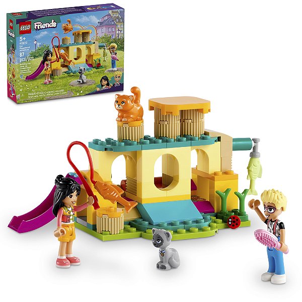 Lego Friends Aventura no Parque para Gatos 42612 87pcs