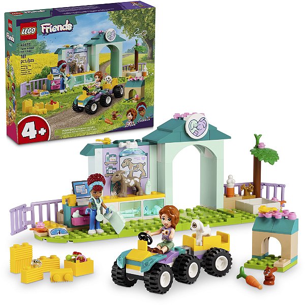 Lego Friends Clínica Veterinária da Fazenda 42632 161pcs