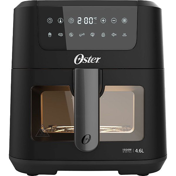 Fritadeira Air Fryer Oster Digital Clear 4,6L OFRT970 220V