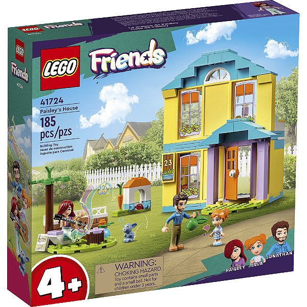 Lego Friends A Casa de Paisley 41724 185pcs
