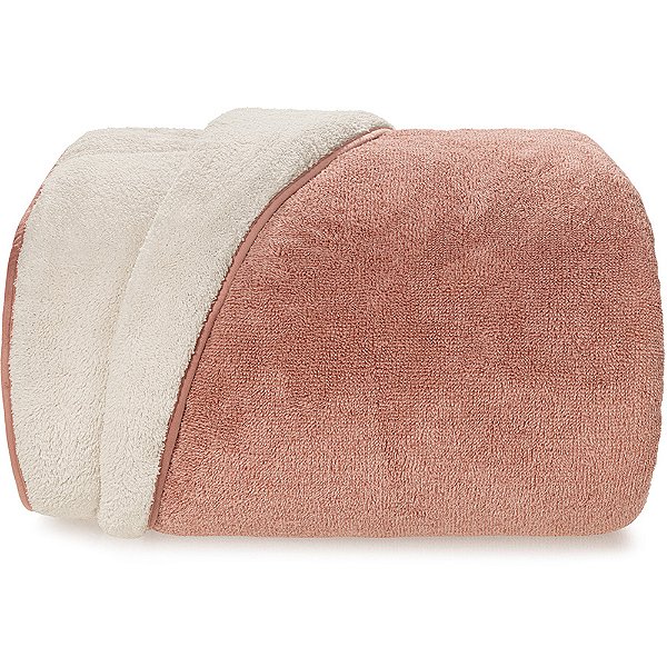 Cobertor Karsten Apolo Sherpa Queen Rosa