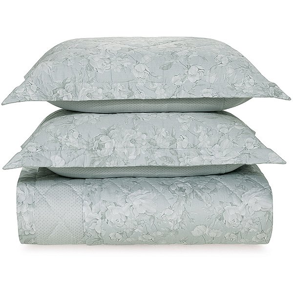 Jogo de Colcha Karsten Olívia 300 Fio Egipt 3 Peças Queen