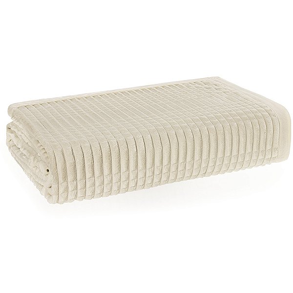 Manta Karsten Lima Fleece Casal Bege