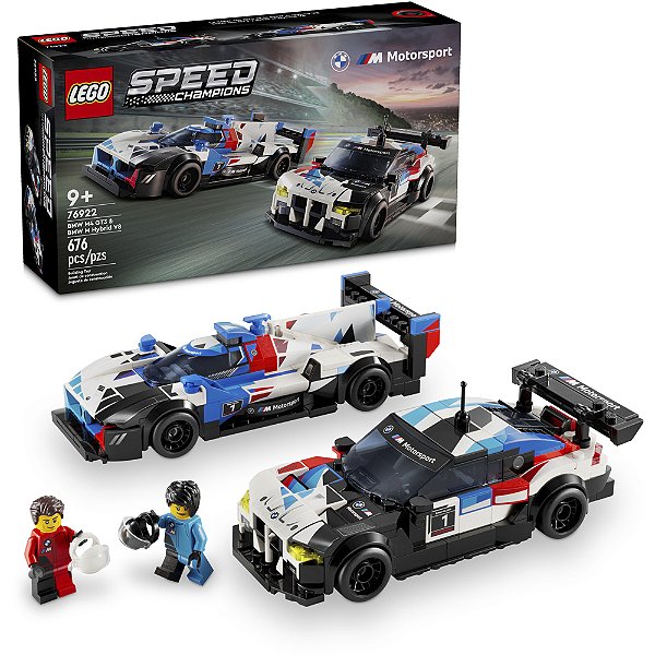 Lego Speed Champions BMW M4 GT3 e M Hybrid V8 76922 676pcs