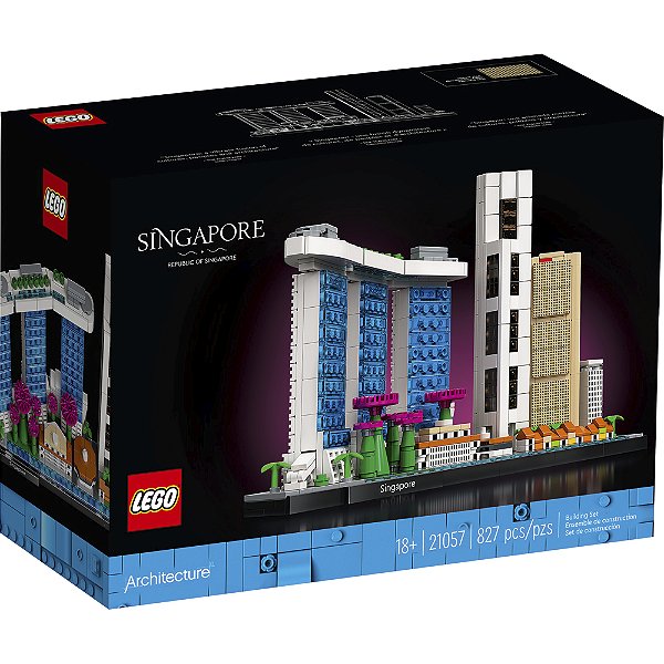 Lego Architecture Singapura 21057 827pcs