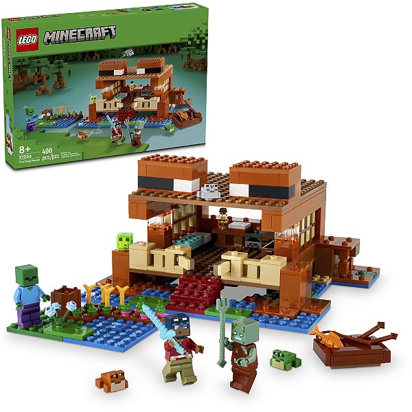 Lego Minecraft A Casa Sapo 21256 400pcs