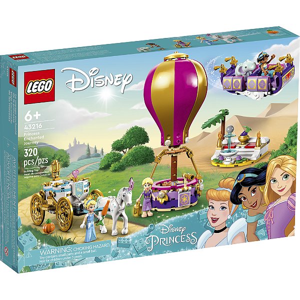 Lego Disney Princess Viagem Encantada Princesas 43216 320pcs