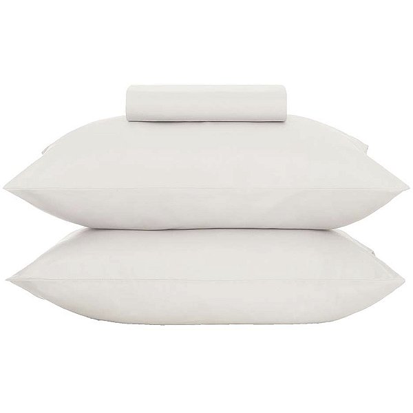 Jogo de Cama Altenburg Simples TA 3 Peças Casal Branco