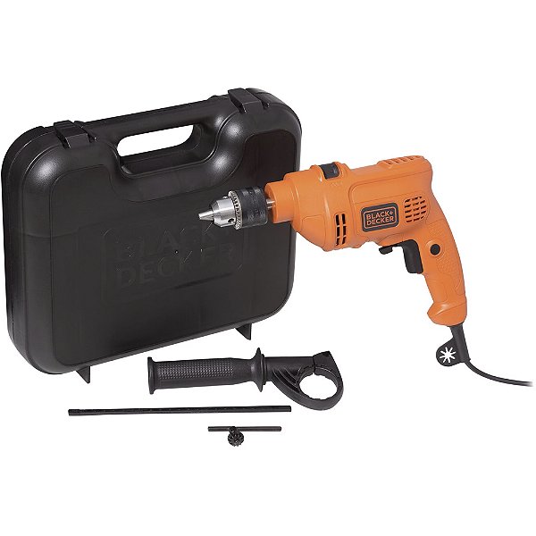Furadeira de Impacto Black Decker 13mm 560W 127V TM555K