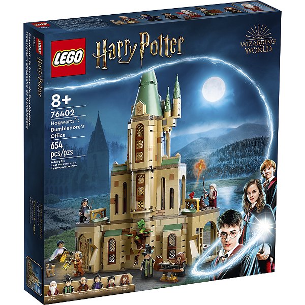 Lego Harry Potter Hogwarts Sala Dumbledore 76402 com 654pcs