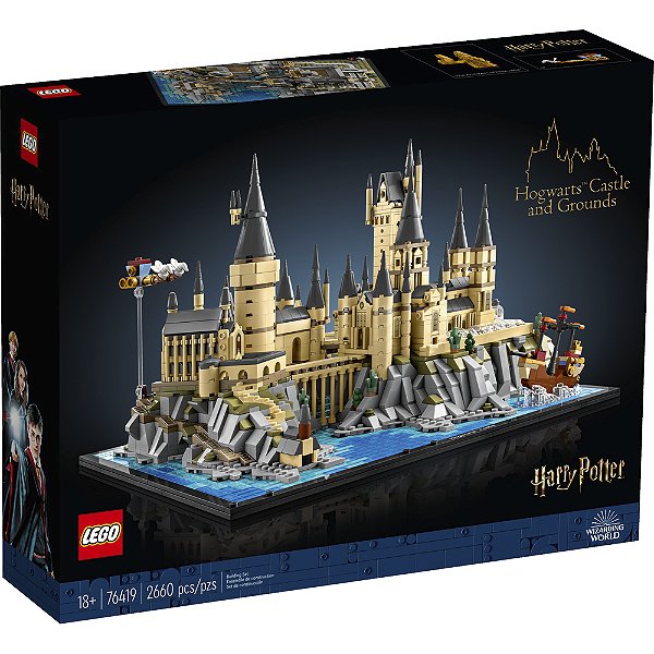 Lego Harry Potter Castelo de Hogwarts 76419 com 2660pcs