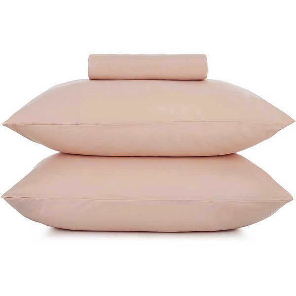 Jogo de Cama Altenburg Lunar TA 3 Peças Queen Rosa