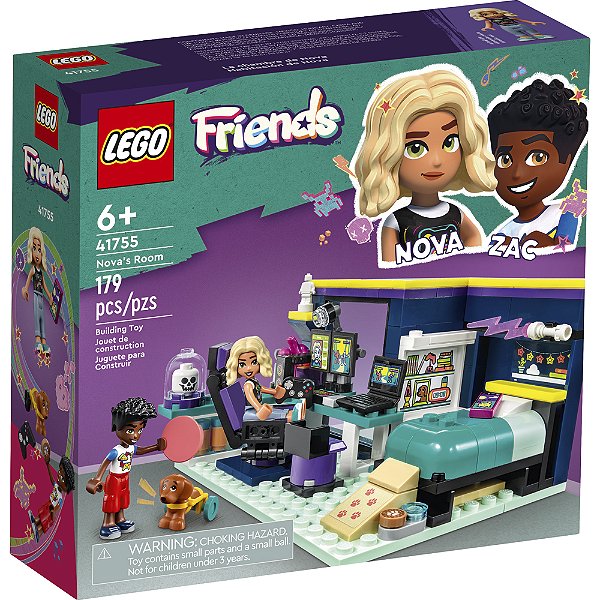Lego Friends Quarto da Nova 41755 com 179pcs