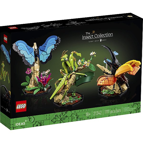 Lego Ideas Coleção de Insetos 21342 com 1111pcs