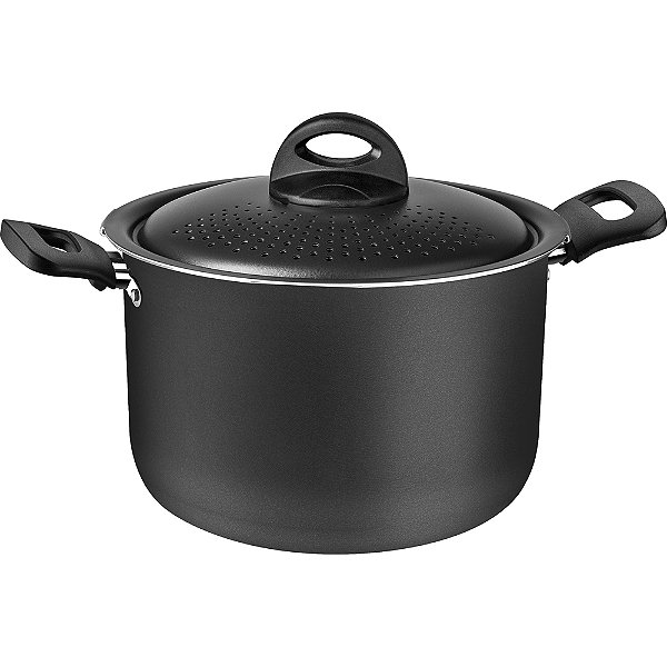 Espagueteira Tramontina Loreto 22cm 5700ml Grafite