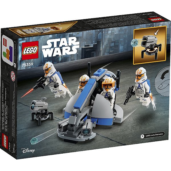 Lego Star Wars Pack Clone de Ahsoka da 332 75359 com 108pcs