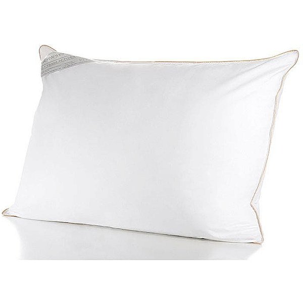Travesseiro Buddemeyer Toque de Pluma Cetim 233 Fios Branco