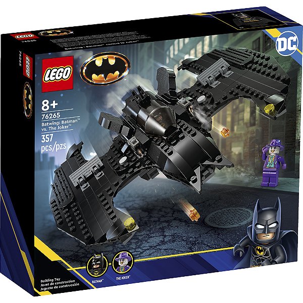 Lego Super Heroes Batwing Batman vs Coringa 76265 com 357pcs