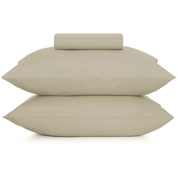 Jogo de Cama Altenburg Basic TA 3 Peças King Bege