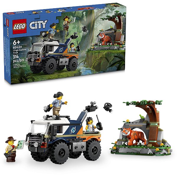 Lego City Caminhão Off Road Explorador 60426 com 314pcs