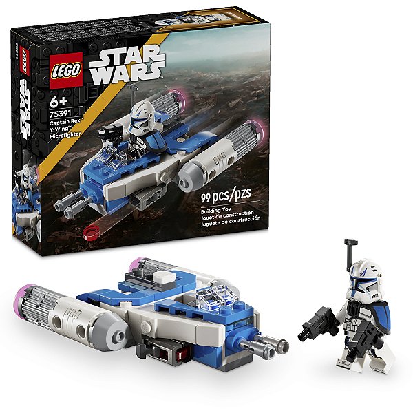 Lego Star Wars Microfigher YWing Capitao Rex 75391 com 99pcs
