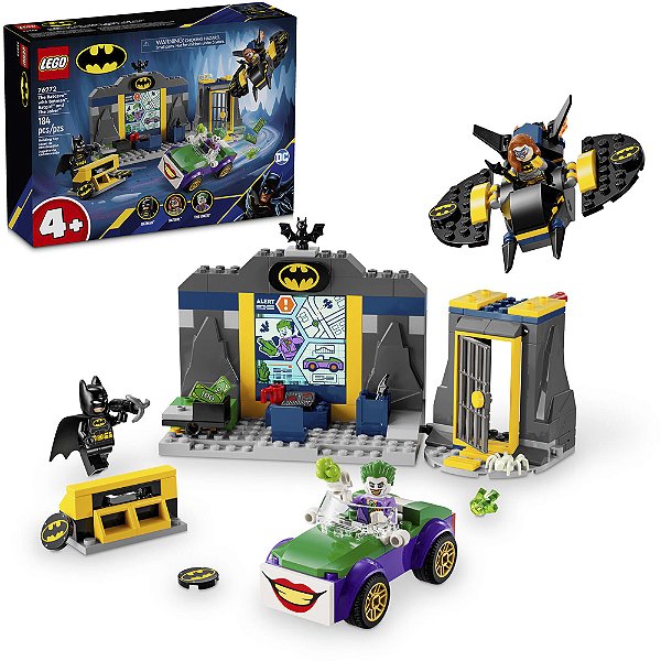 Lego Super Heroes Batman Batgirl e Coringa 76272 com 184pcs
