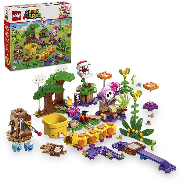 Lego Super Mario Conjunto Selva Gelatinosa 71434 com 598pcs