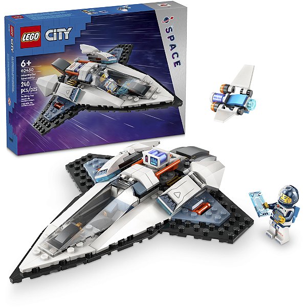 Lego City Nave Espacial Interestelar 60430 com 240pcs