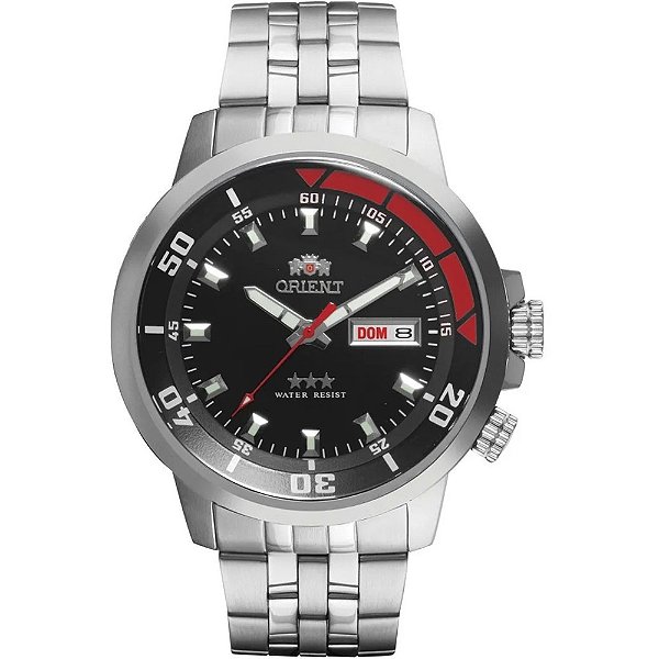 Relógio Orient Automatic 469SS058F P1SX Prata Masculino