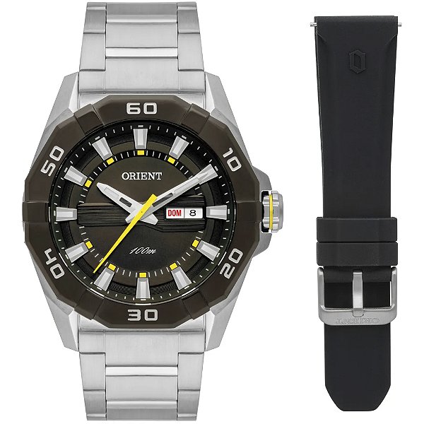 Relógio Orient Sport MBSS1480 E1SX Prata Masculino
