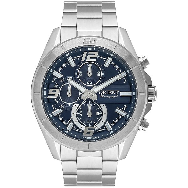 Relógio Orient Cronografo MBSSC230 D2SX Prata Masculino