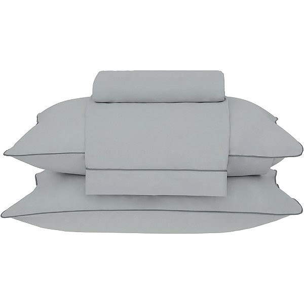 Jogo de Cama Buddemeyer Basic 180 Fios 4 Peças King Verde