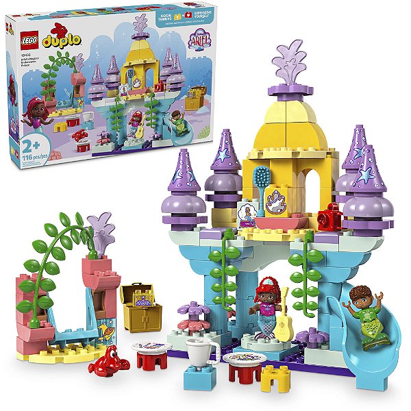 Lego Duplo Palácio Mágico Ariel 10435 com 116pcs