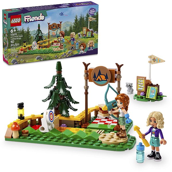 Lego Friends Arco e Flecha Acampamento 42622 com 157pcs
