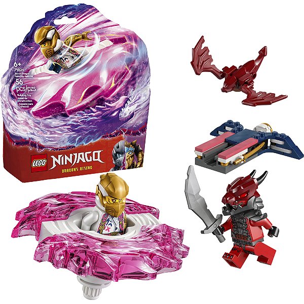 Lego Ninjago Spinner Dragão da Sora 71824 com 56pcs