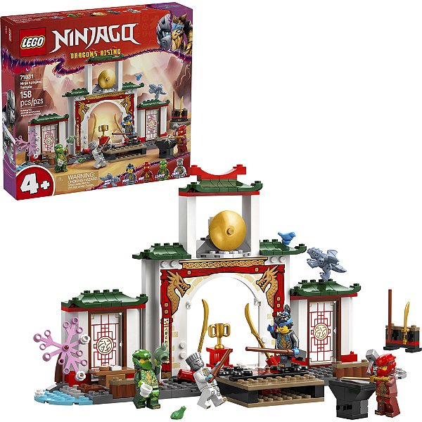 Lego Ninjago Templo Spinjitzu 71831 com 158pcs