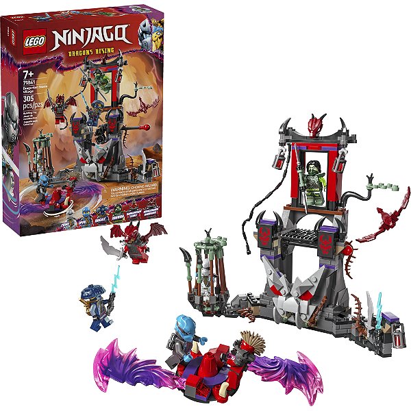 Lego Ninjago Vila Tempestade do Dragão 71841 com 305pcs