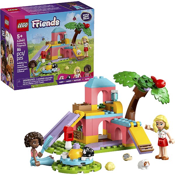 Lego Friends Playground Porquinhos da Índia 42640 com 86pcs