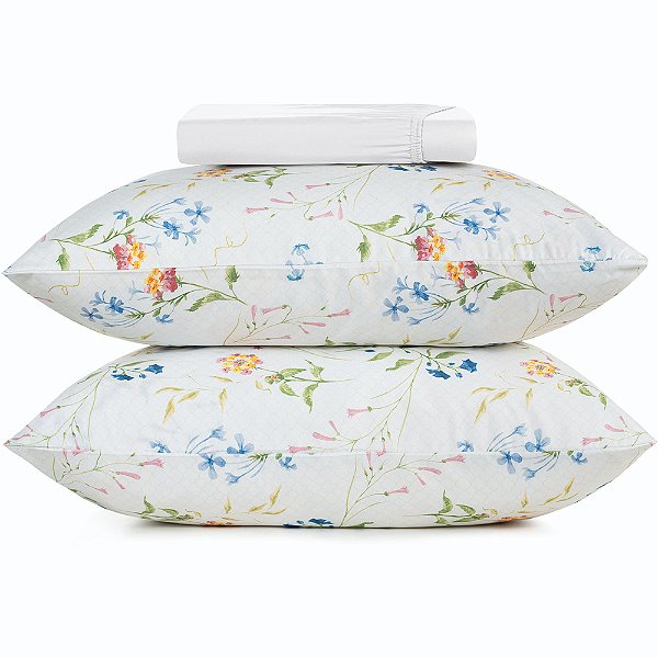 Jogo de Cama Altenburg Arbor TA 3 Peças Queen Branco