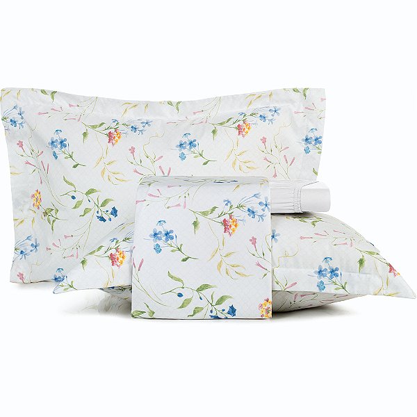 Jogo de Cama Altenburg Arbor TA 4 Peças Queen Branco