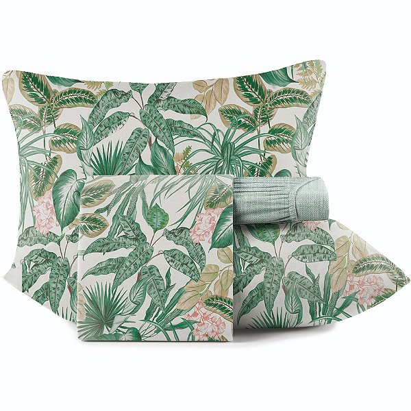 Jogo de Cama Altenburg Borogodo 4 Malharia 4 Peças Casal Ver