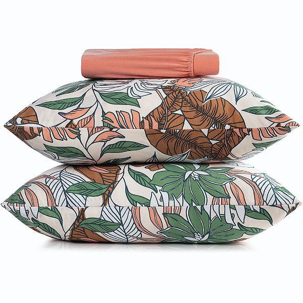 Jogo de Cama Altenburg Borogodo 7 Malharia 3 Peças Casal Lar