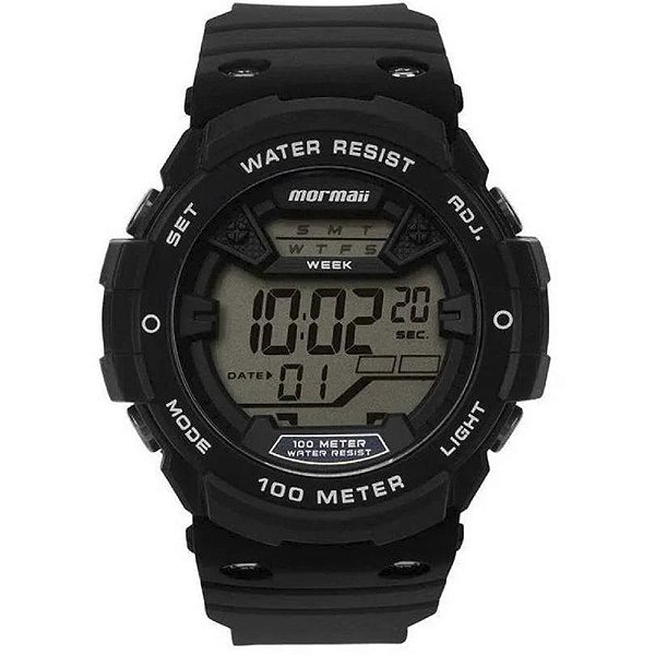 Relógio Mormaii Wave MO035008A Preto Masculino