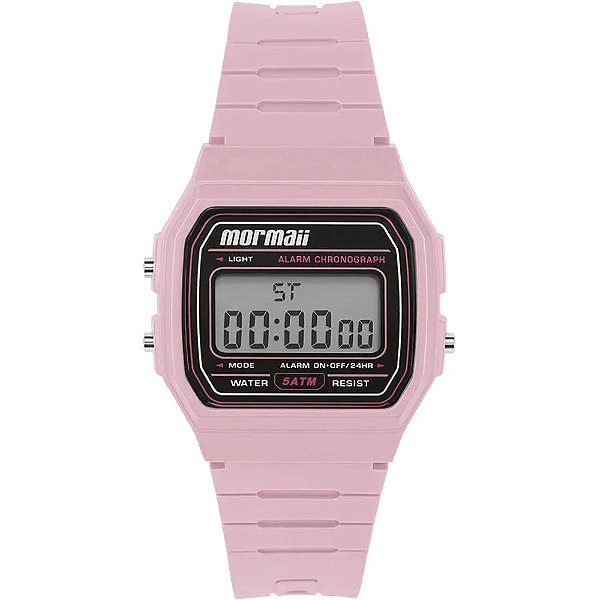 Relógio Mormaii Vintage MO091B8T Rosa Feminino