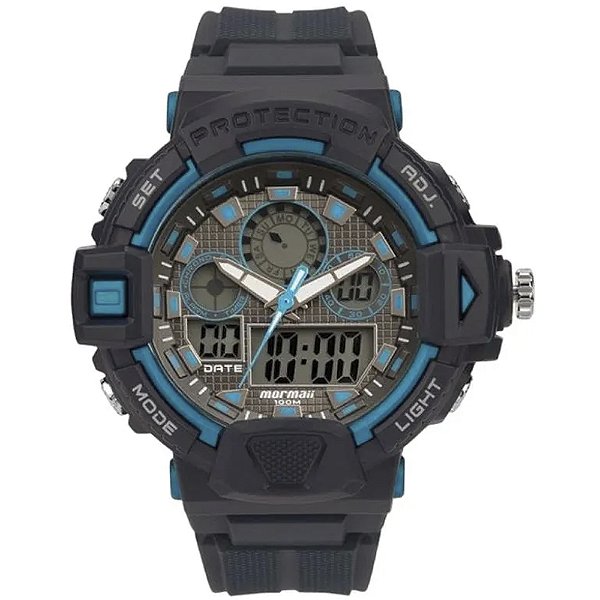 Relógio Mormaii Action MO11028A Preto Masculino