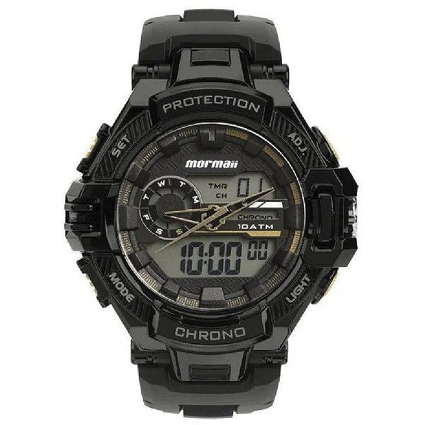 Relógio Mormaii Action MO1134AF8D Preto Masculino