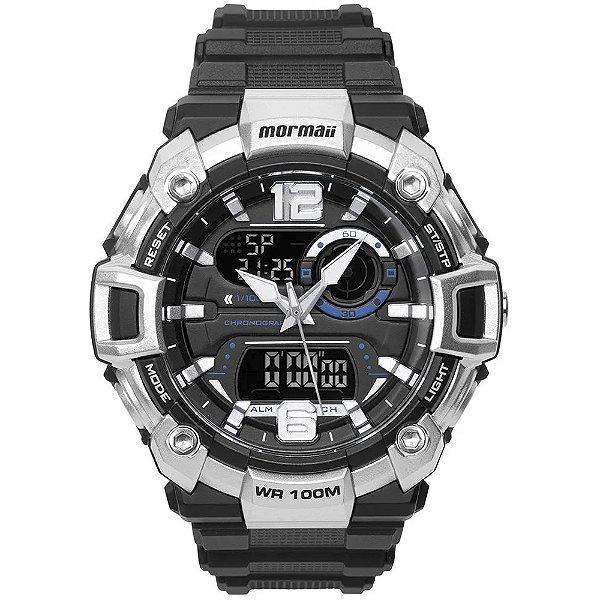 Relógio Mormaii Action MO17738A8P Preto Masculino