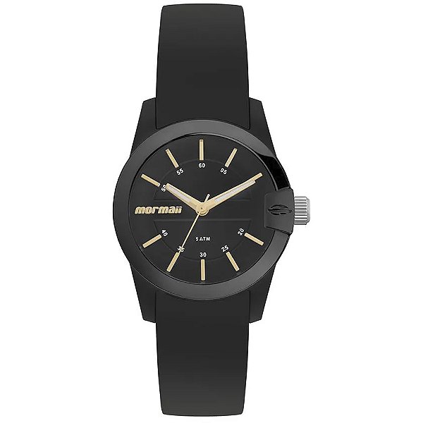 Relógio Mormaii Luau MO2036JG8P Preto Feminino