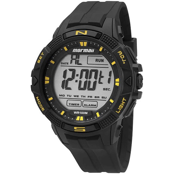 Relógio Mormaii Acqua MO50018Y Preto Masculino