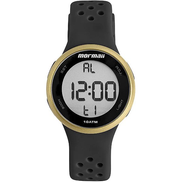 Relógio Mormaii Casual MO88018P Preto Feminino